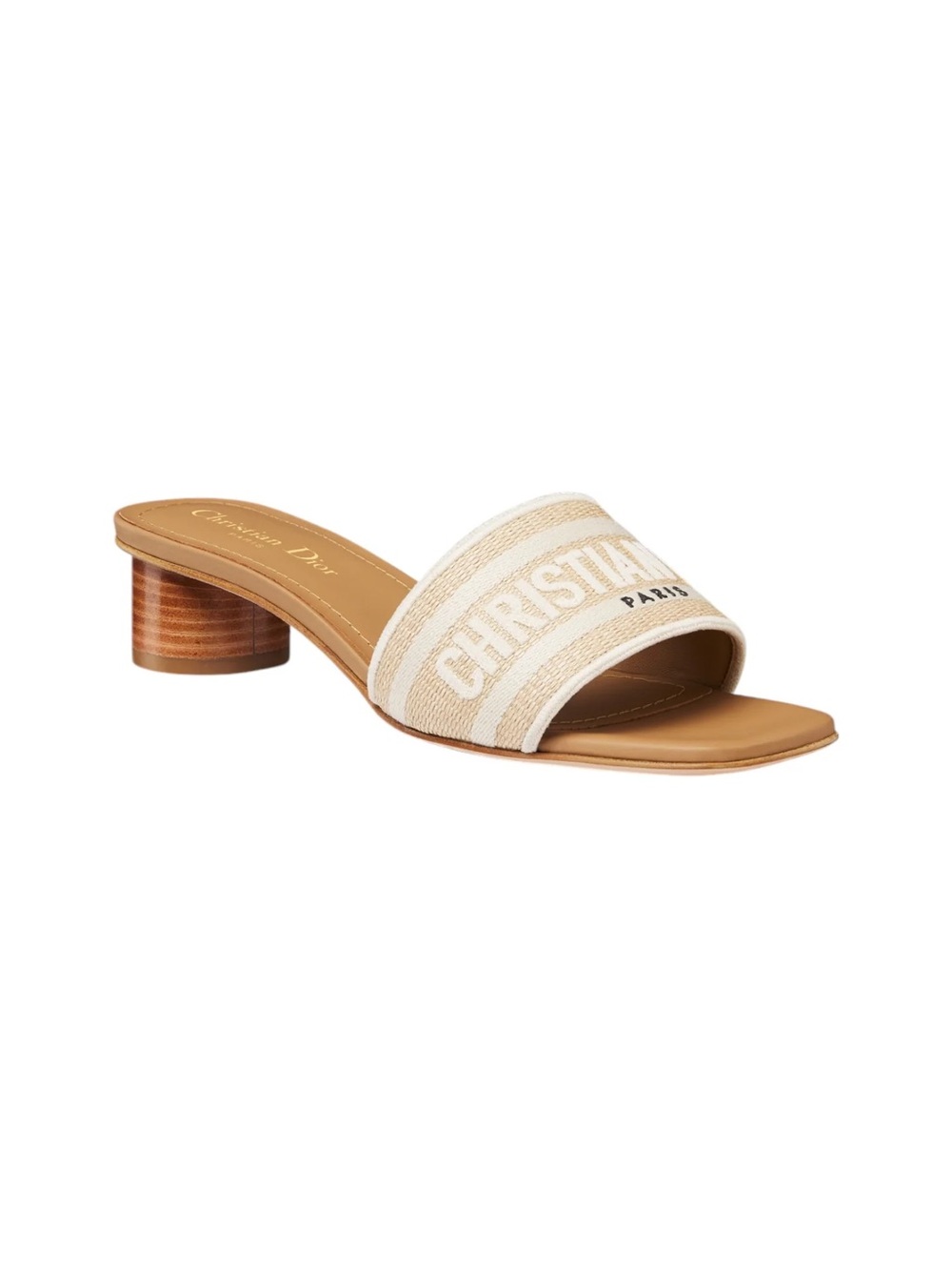 Dior dway Heeled Slide Sandal